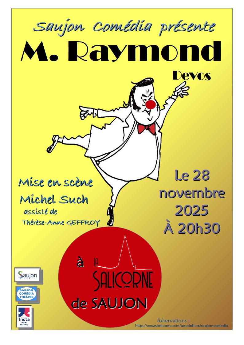 Affiche M.Raymond jaune