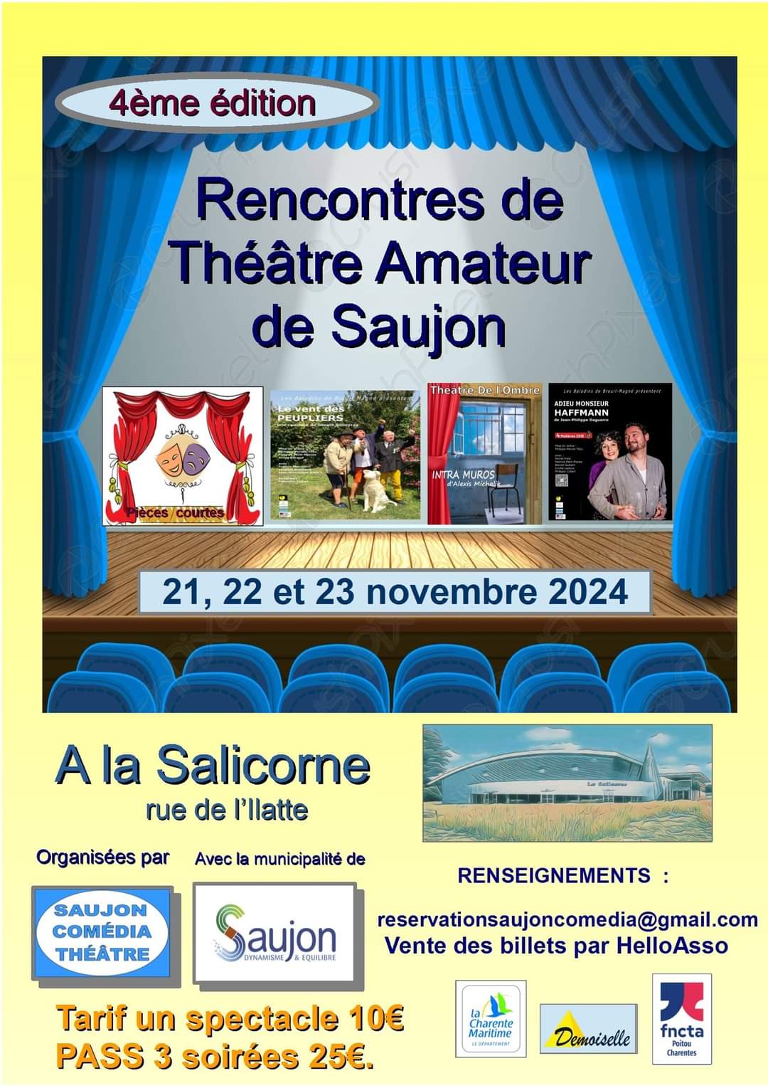 theatre automne 2024